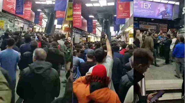 Proteste im Basar von Teheran (28. Dezember 2025)