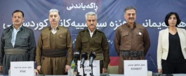Führer der iranischen kurdischen Parteien